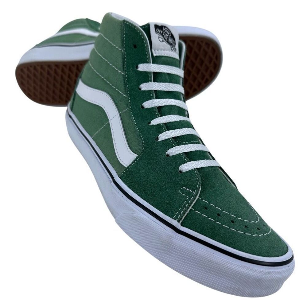 VANS Sk8-Hi Greener Pastures High Top Sneakers Men’s Size 9 Women’s Size 10.5